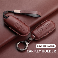 Genuine leather Car Key Case Full Cover Shell For Mazda 2 3 5 6 GH GJ Axela Atenza CX-5 CX5 CX-3 CX-7 CX8 CX-9 Key shell