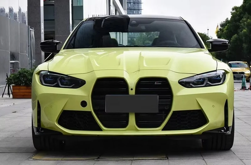 YICKU M4 Style Body Kit for BMW 4 Series G22 G23 High-Quality Front Bumper Lip Wheel Eyebrows PP Upgrade Accessory