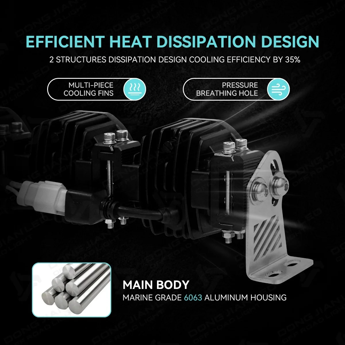 Off Road 12V Waterproof 38/40/42/48/50/52 Inch LED Modular Driving Fog Light Bar Off-road UTV Roof for Jeep 4x4 Car Spot Light view 5