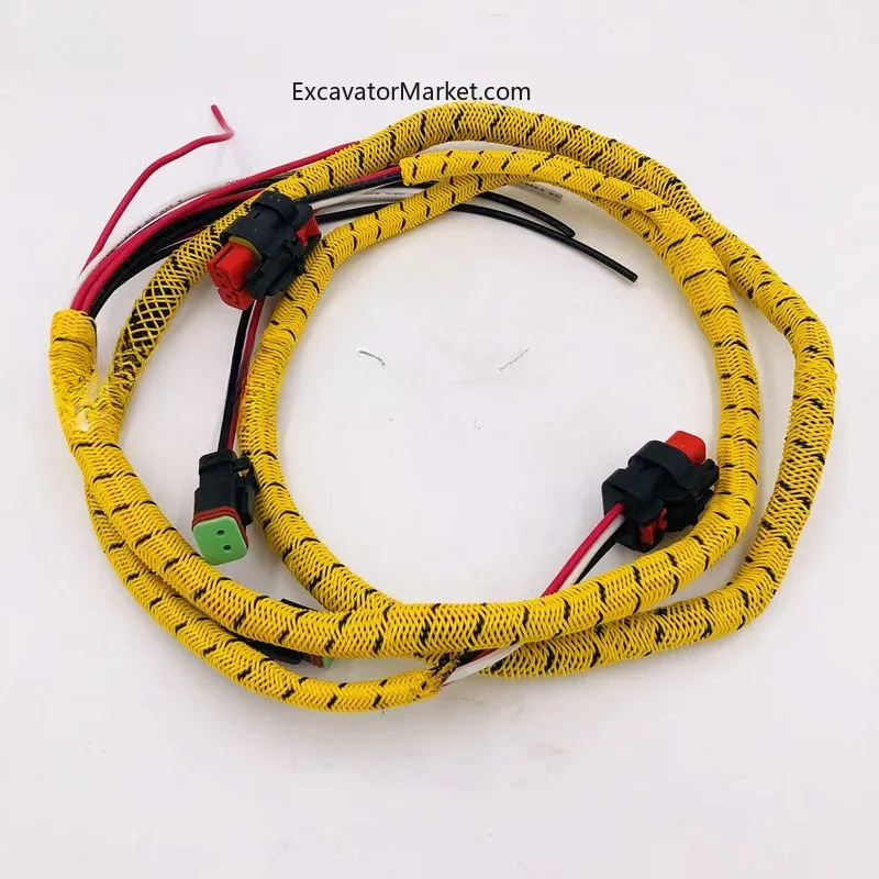 Excavator Accessories For Caterpillar cat336D/330D/340D/349D/345D Hydraulic Pump Wire Harness Plug