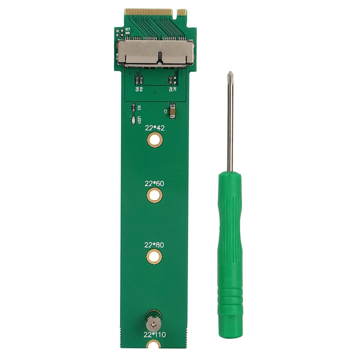 M.2 NGFF Adapter Card for SSD Supports MZ JPV5120/0A4, MZ JPU512T/0A6, SD6PQ4M-128G/256G-1021 SSDs, 100% New Quality HOT