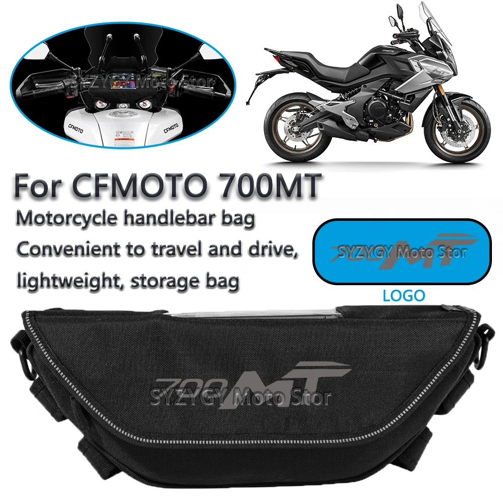 

For CFMOTO 700MT Motorcycle waterproof bag Motorcycle handlebar bag motorcycle storage bag Motorcycle panniers