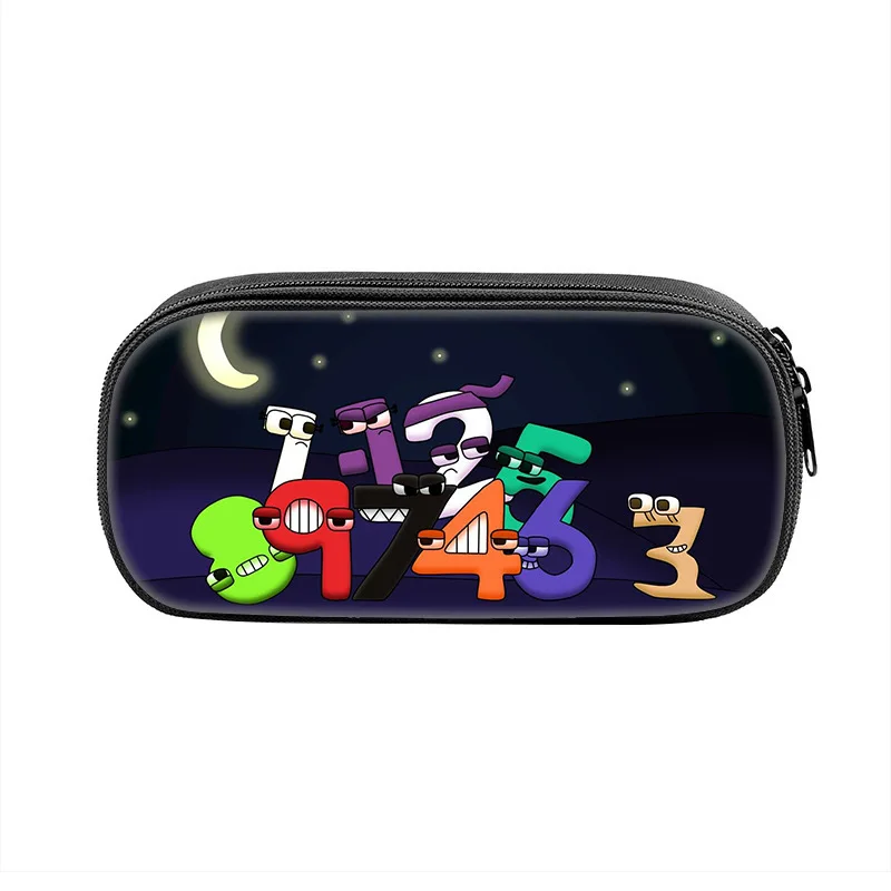 Alphabet Lore Pencil Case with Alphabet Legends Printing for Primary and Secondary School Stationery and Pencil Storage