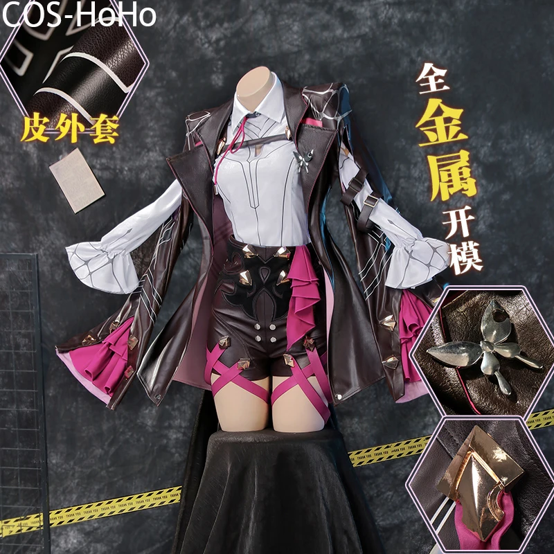 

COS-HoHo Honkai: Star Rail Kafka Game Suit Elegant Noble Uniform Cosplay Costume Halloween Carnival Party Role Play Outfit Women