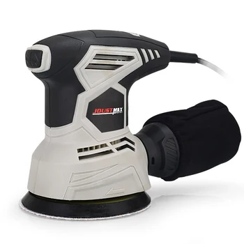 300W Random Sander with Variable Speed ​​Random Orbital Sander with 10pcs Sanding Dust Exhaust and Hybrid Dust Canister