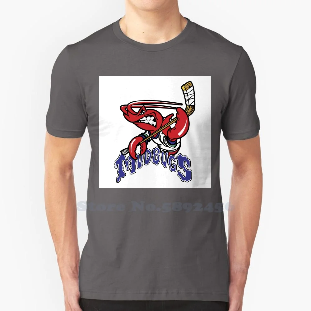 Bossier Shreveport Mudbugs Brand Logo Streetwear T Shirt Top Quality Graphic Tees