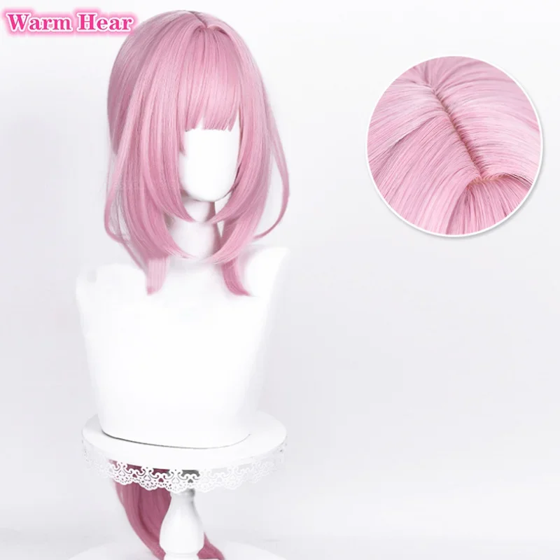 Perruque de Cosplay de 80cm de Long avec Bonnet