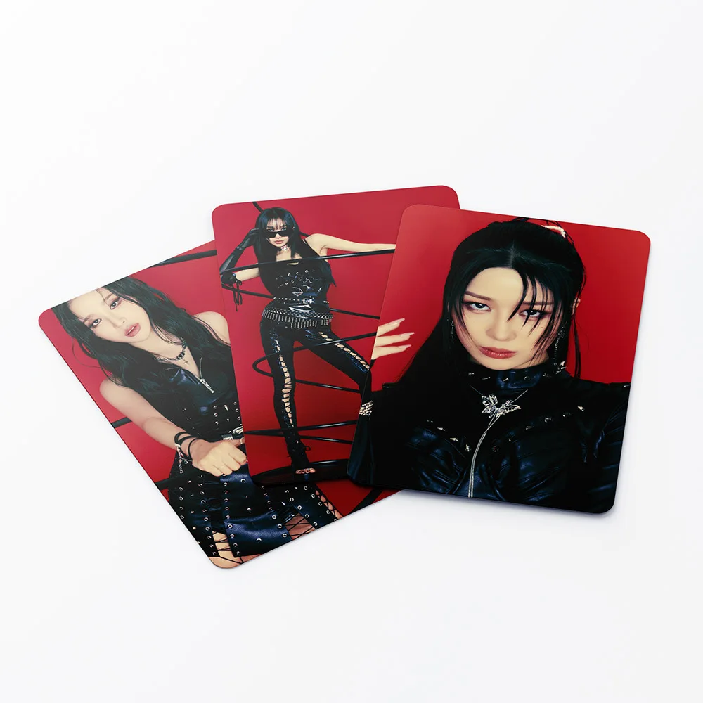 55Pcs/Box Kpop BADVILLAIN Album Photocard High Quality HD Photo Double Sides Printing Korean Style LOMO Card Fan Gift