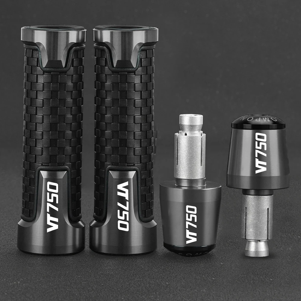 

For Honda VT 750 VT750 SPIRIT/AERO/CDACE 2004-2009 VT750 SHADOW 2009-2017 7/8'' 22MM Handle Bar Cap End Plugs Handlebar Grips