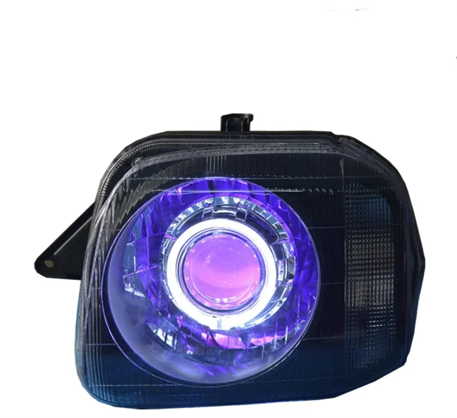 

LED HID Headlight for Suzuki Jimny 2007-2017 Cob Angel Eye Led Daytime Running Light Drl Turn Signal with Projector Lens