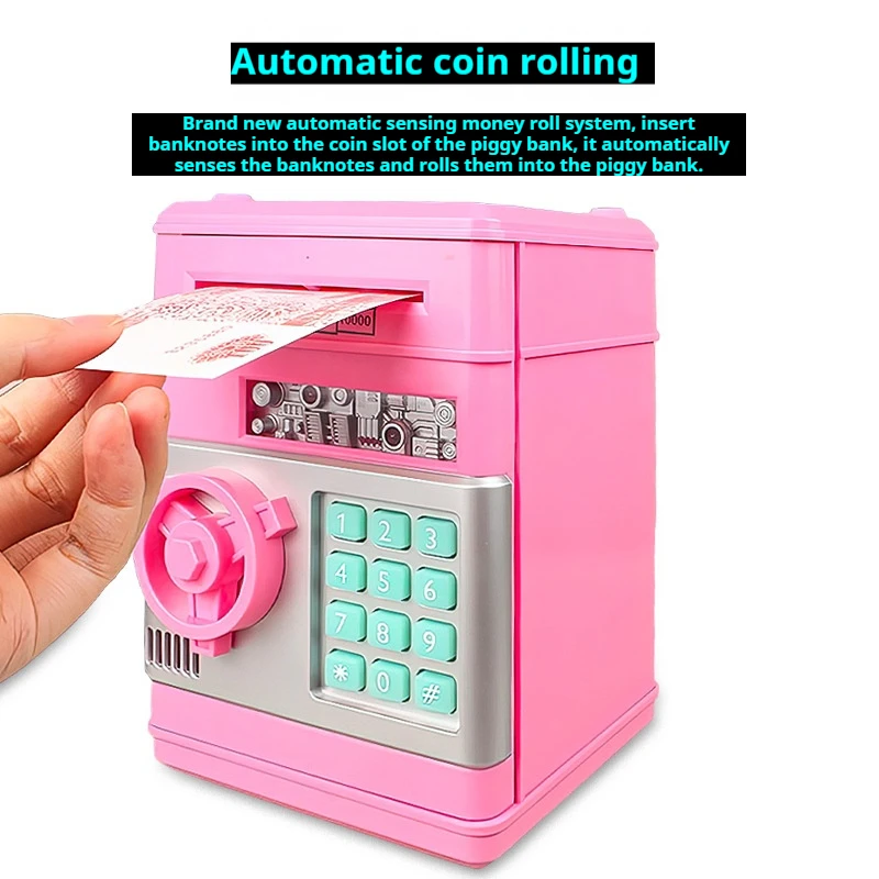 Smart Password Children's Piggy Bank Large Capacity Creative Money Saving Box Only in Not out