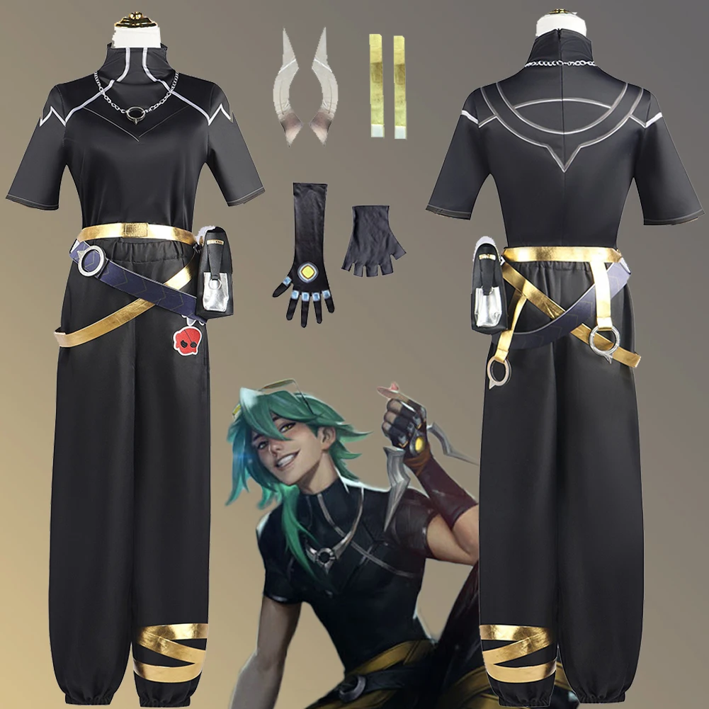 Heartsteel-LoL Traje de Cosplay Masculino, Interpretação de Papéis, Jogo Anime, Adulto, Masculino Fantasia, Fantasia, Vestir Roupas de Festa, Heartsteel