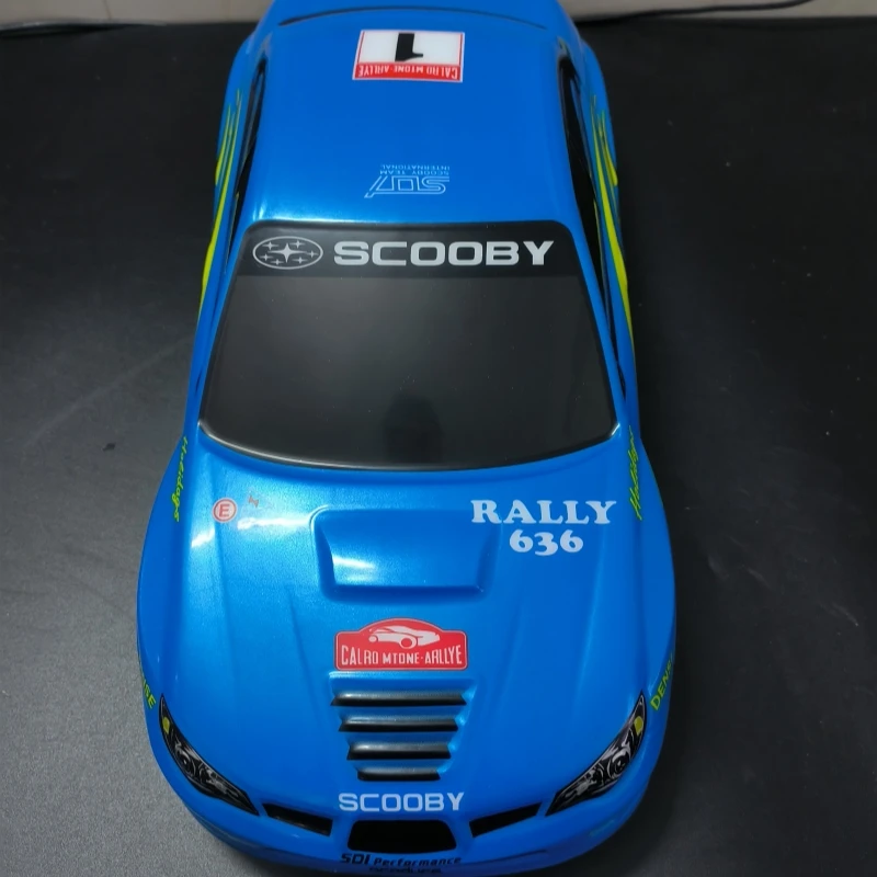 

1/10 Blue WRC RC Rally Body Shell, 190mm x 257mm Tamiya Chassis TT01 TT02