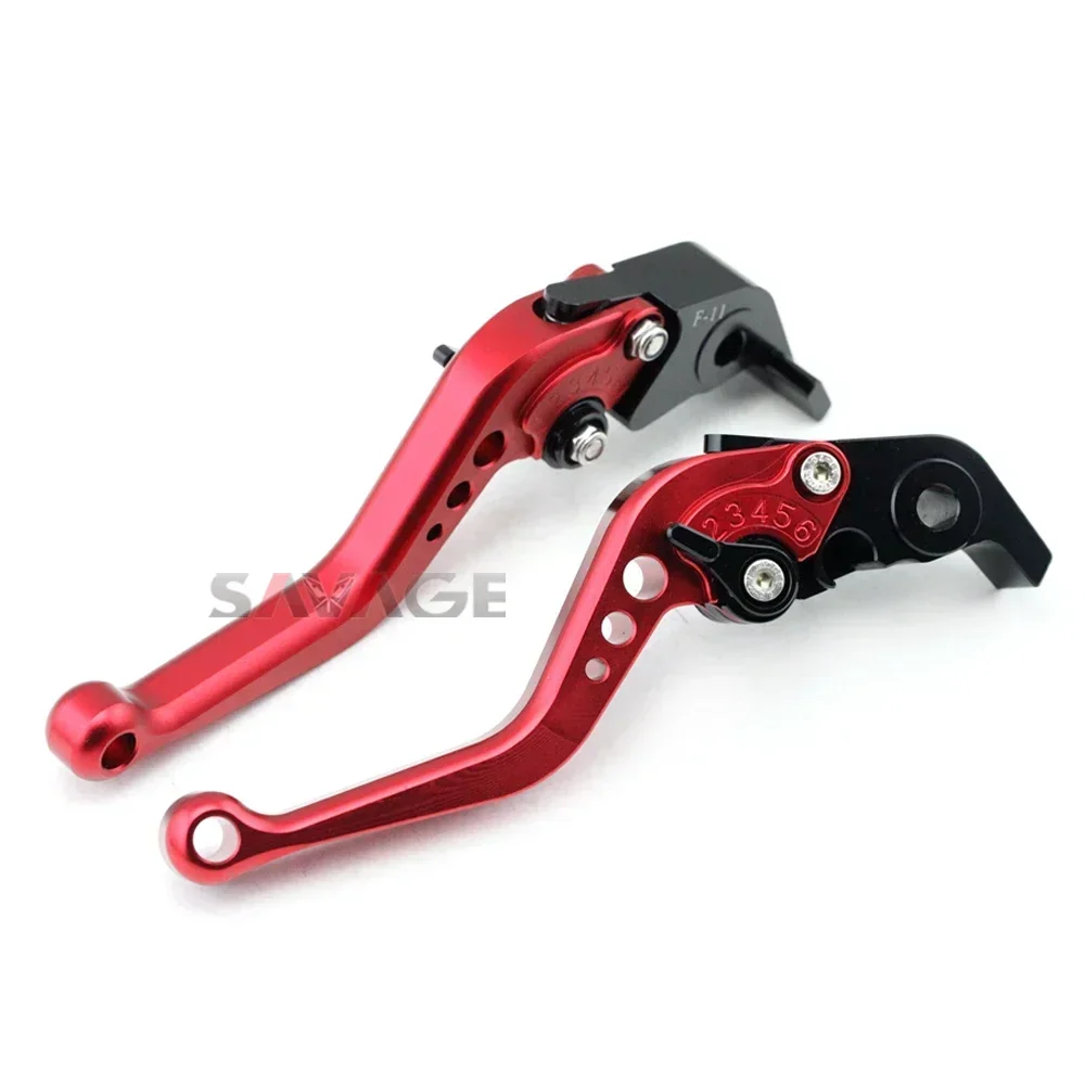 Short/Long Brake Clutch Levers For YAMAHA FZ6 FZ1 N/S FAZER FZ8 XJ6 XJ6F Diversion Motorcycle FZ6N FZ1N Accessories Adjustable