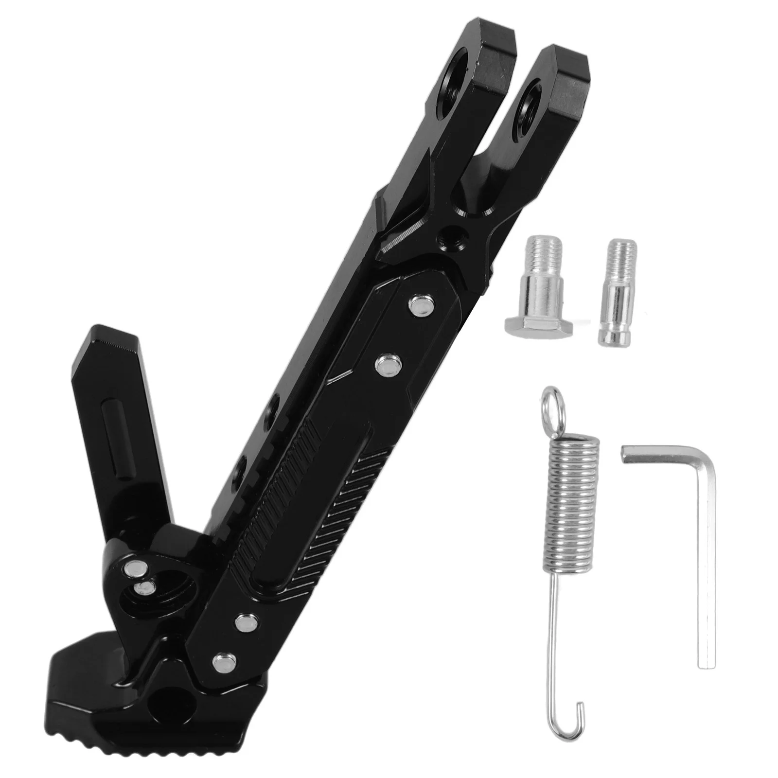 

Adjustable Side Tripod Motorcycle Accessories Kickstand Extension Plate Off-road Metal Kickstands Aluminum Alloy Motorbike