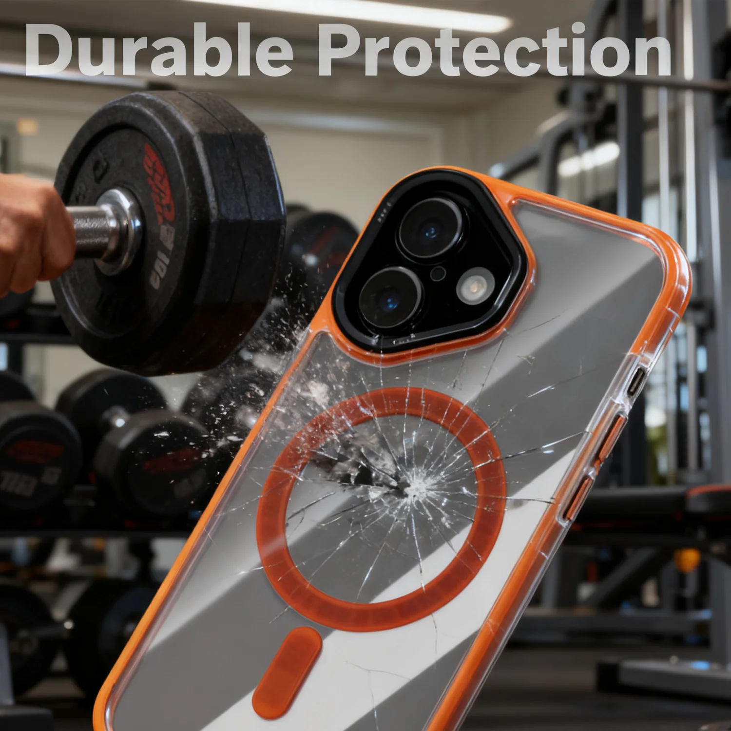 2025 17PM Magnetic Transparent Case for IPhone 17/17 ProMax/17Pro/17Air Magnet Phone Cover with Plating Camera Protector Bumper