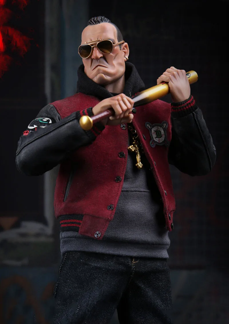 Dam Toys Gk002Ex 1/6 Men Soldier Gangsters Kingdom Spade 2 Casual Baseball Suit Version With Weapons Full Set  12