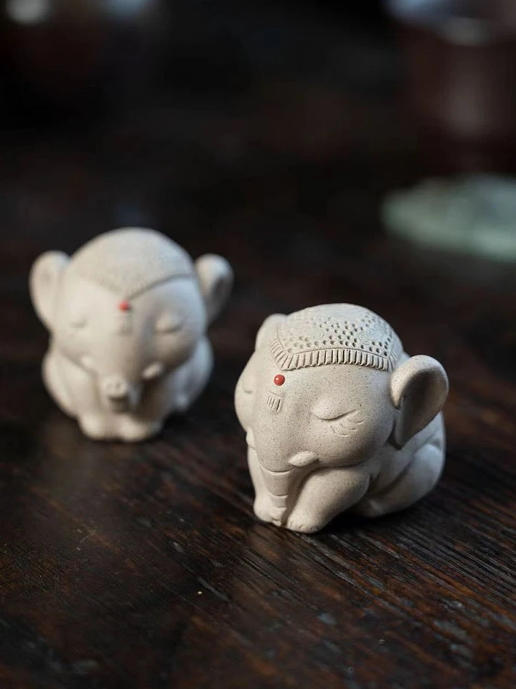 Purple Clay Tea Pet…