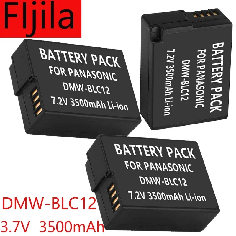 1-5Pack 3.5Ah Compatible with  DMW-BLC12,DMW-BLC12E,DMW-BLC12PP and  Lumix DMC-G85,DMC-FZ200,DMC-FZ1000Battery