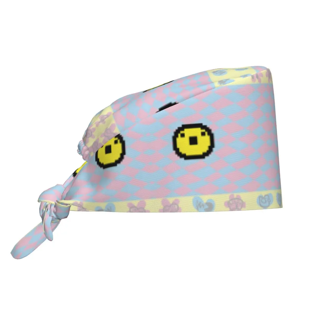 커스텀 다마고치 만화 의료진 스크럽 모자 유니섹스 의사 간호사 수술용 캡 스크럽 캡