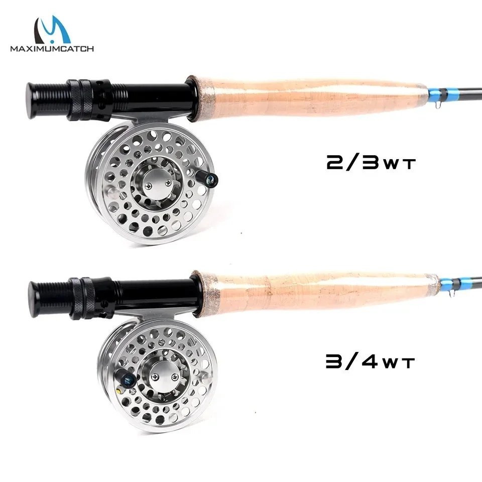 Carrete de pesca con mosca trucha MAXIMUMCATCH CDB retro CNC - imagen 4