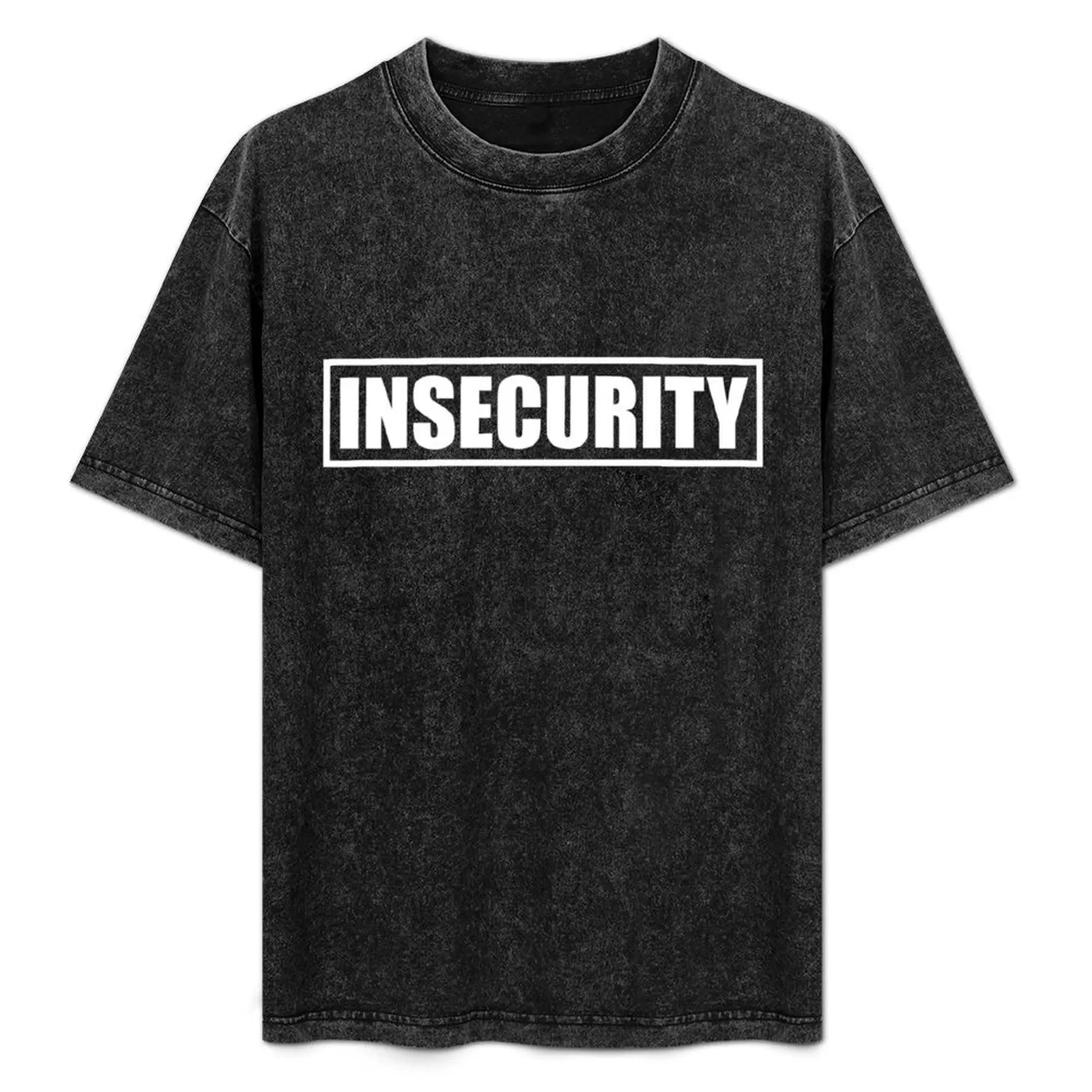 

Insecurity Guard T-Shirt Casual Loose Short Sleeve Tee for Men
