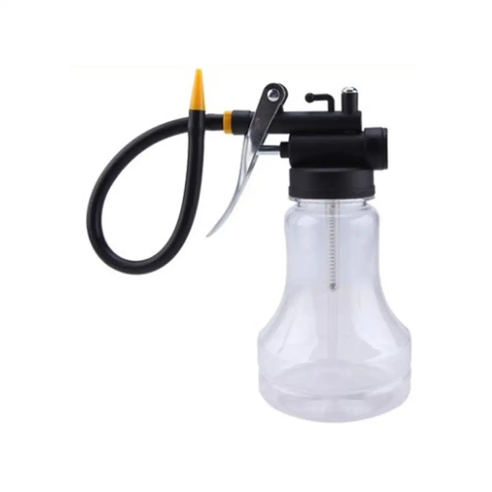 250/350 مللي ارتفاع ضغط الشحوم خرطوم عدة البلاستيك الشفاف علبة زيت مع مضخة صغيرة مزيتة بندقية حاقن اكسسوارات أداة مجموعة