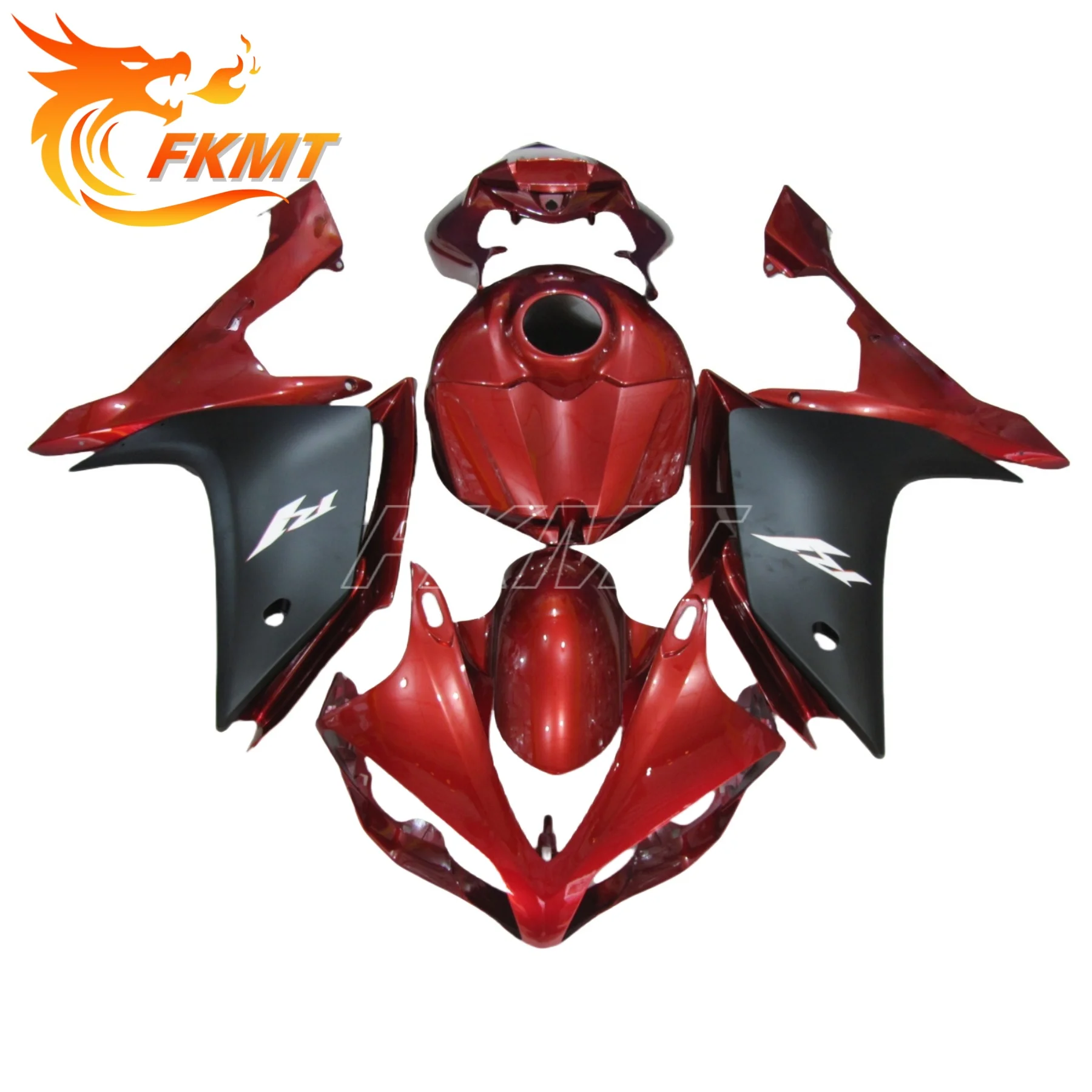 

All New Fairing kit fit for YAMAHA 2007 2008 YZFR1 YZF R1 07 08 black purple motorcycle fairings body kits 39