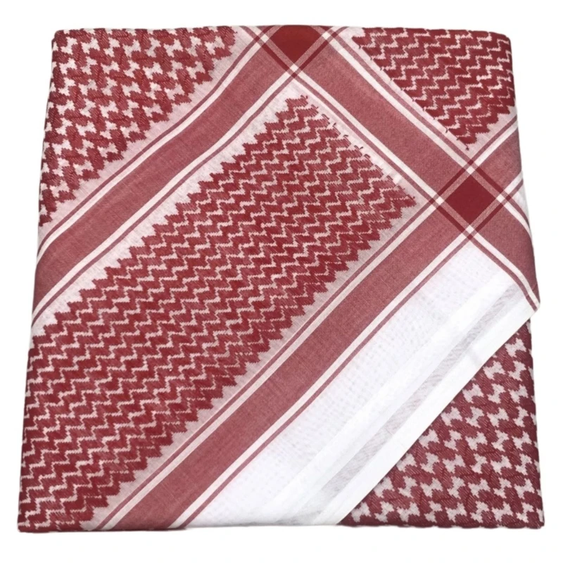 Middle East Man Scarf Arab Enthusiasts Kerchief Multi Purpose Dustproof Scarf Dropshipping