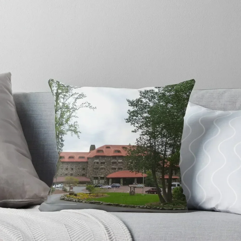 

The Exclusive Grove Park Inn, Resort & Spa Throw Pillow luxury decor Custom Cushion Photo pillow