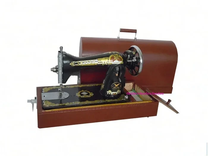 2022  household style JA2-2 domestic sewing machine with handle and wooden case