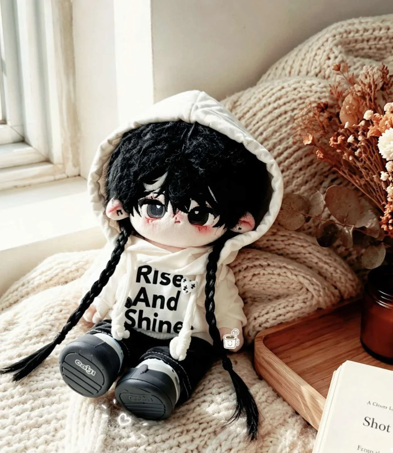 Only Available 20cm Baby Clothes In Stock Cool And Handsome Hoodie Settrendy And Cool No Attribute Dressing Cotton Dolls