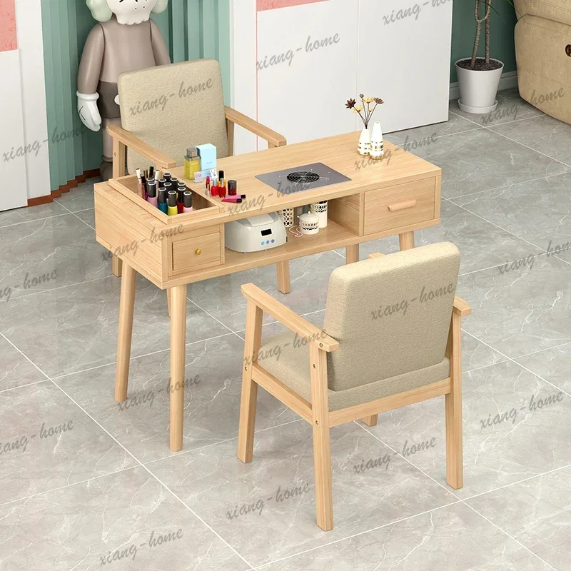 LJY Modern Elegant Nail Desk Classic Aesthetic Beautiful Practical Nail Desk Neat Premium Table Ongle Manucure Salon Furniture