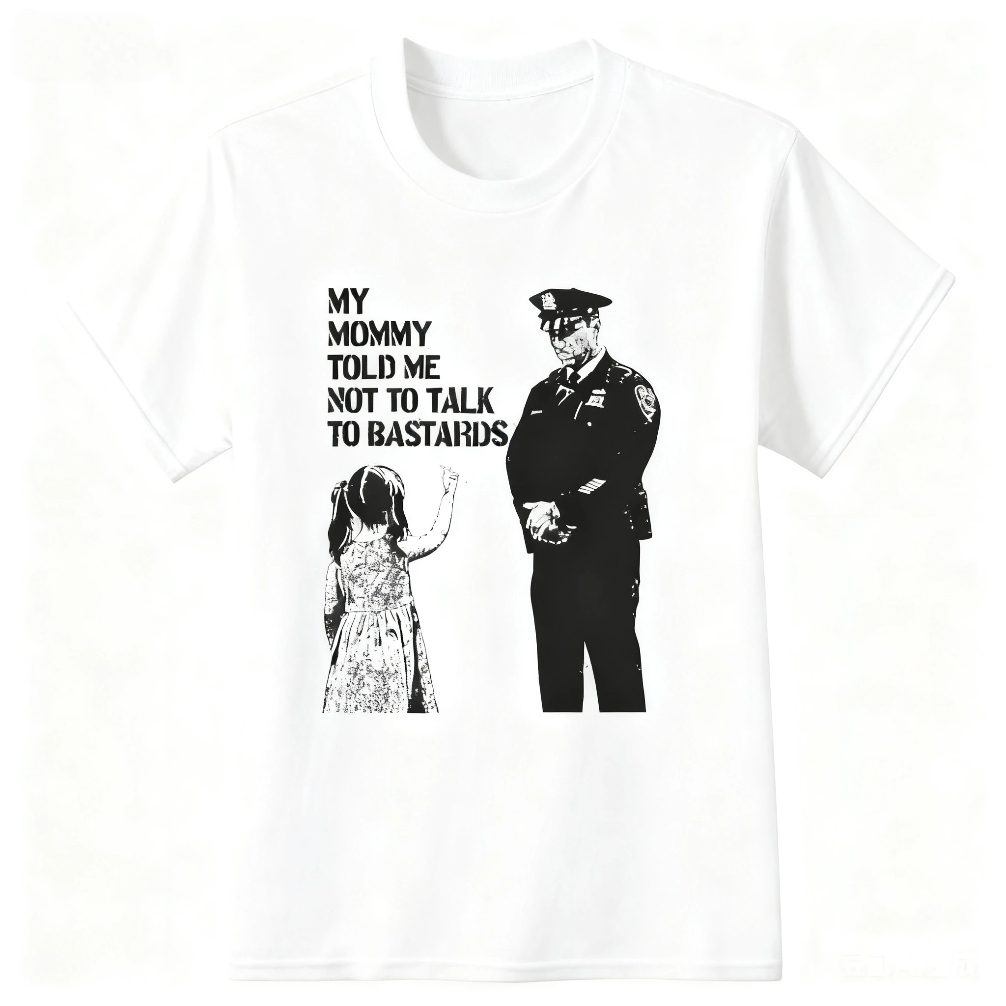 Meine Mutter sagte mir gesagt, dass es nicht mit Trocken zu sprechen. Klassisches, kurzärmliges, kurzärmliges, modisches T-Shirt aus reiner Baumwolle für Damen