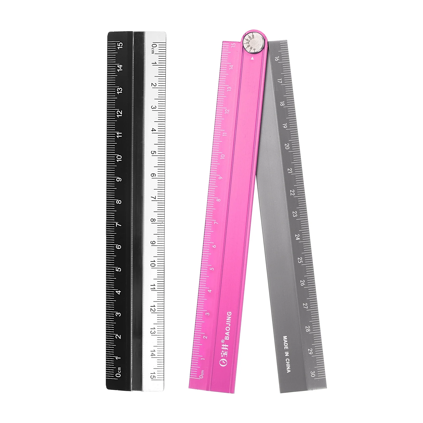 kit-de-regua-dobravel-e-reta-30-15cm-regua-de-Angulo-dobravel-em-liga-de-aluminio-e-plastico-para-casa-sala-de-aula-e-escritorio