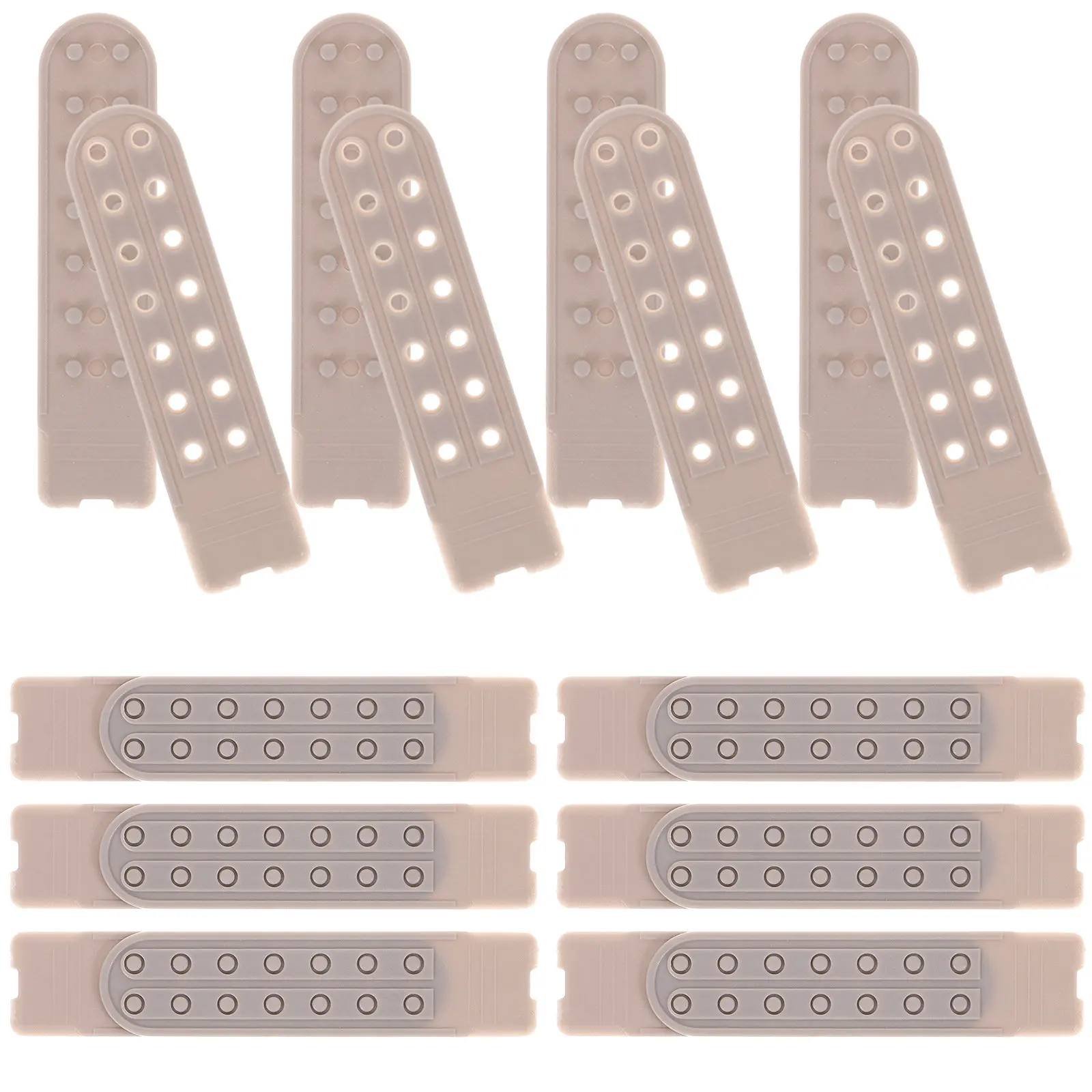 

10Pairs Adjustable Hat Buckle Extenders Portable Cap Replacement Fasteners Snapbacks Extender Straps Adjustable Hat Bands Cap