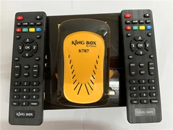 Original King Box K787 Forever Satellite TV Receiver Support Forever IKS Apollo5 PowerVU Biss Decoder STB H.264 TV Eutelsat 36 E