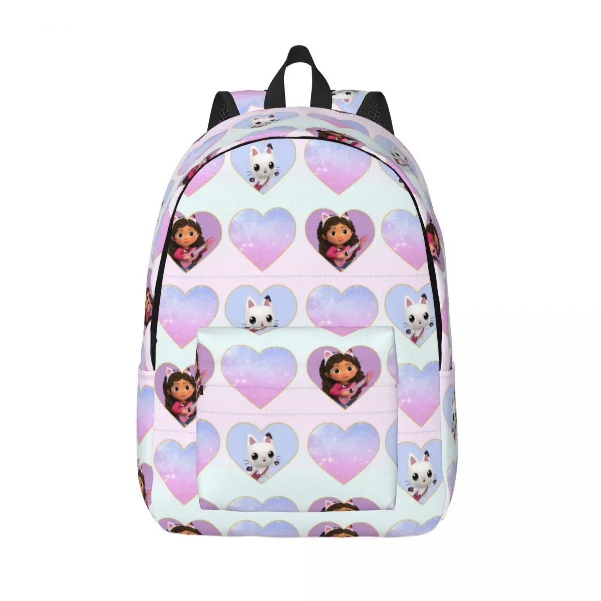 PastelGabbys-mochila de gato para casa de muñecas para niño y niña, bolsa escolar para estudiantes, mochila de Anime de dibujos animados, bolsa de guardería preescolar