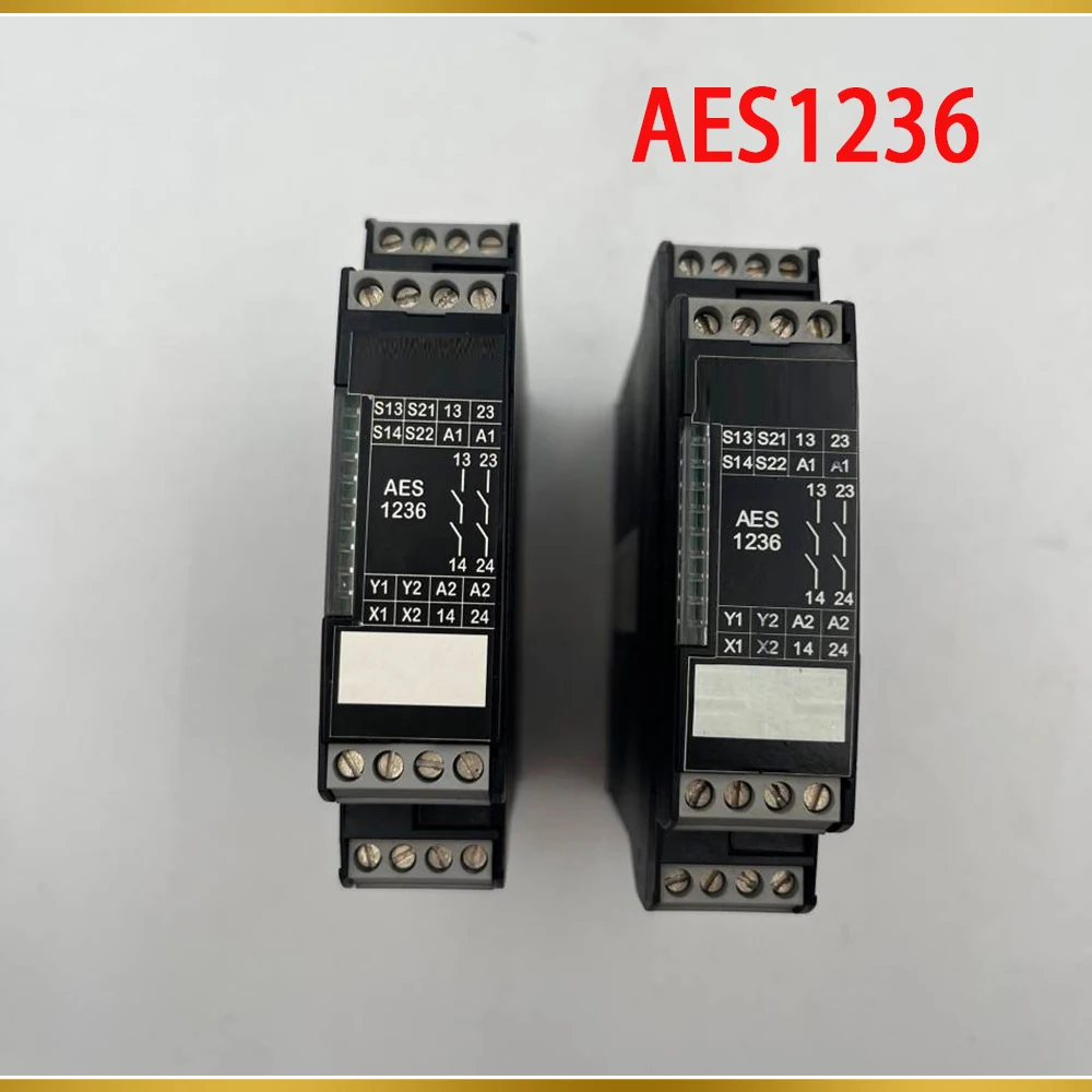 1 PCS For SCHMERSAL AES1236 Monitoring Emergency Stop Safety Relay
