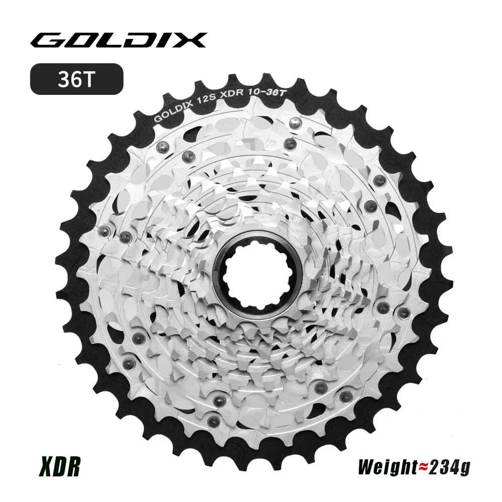 GOLDIX XDR 12 スピードカセット 28T 33T 36T 超軽量 K7 カセット 12V