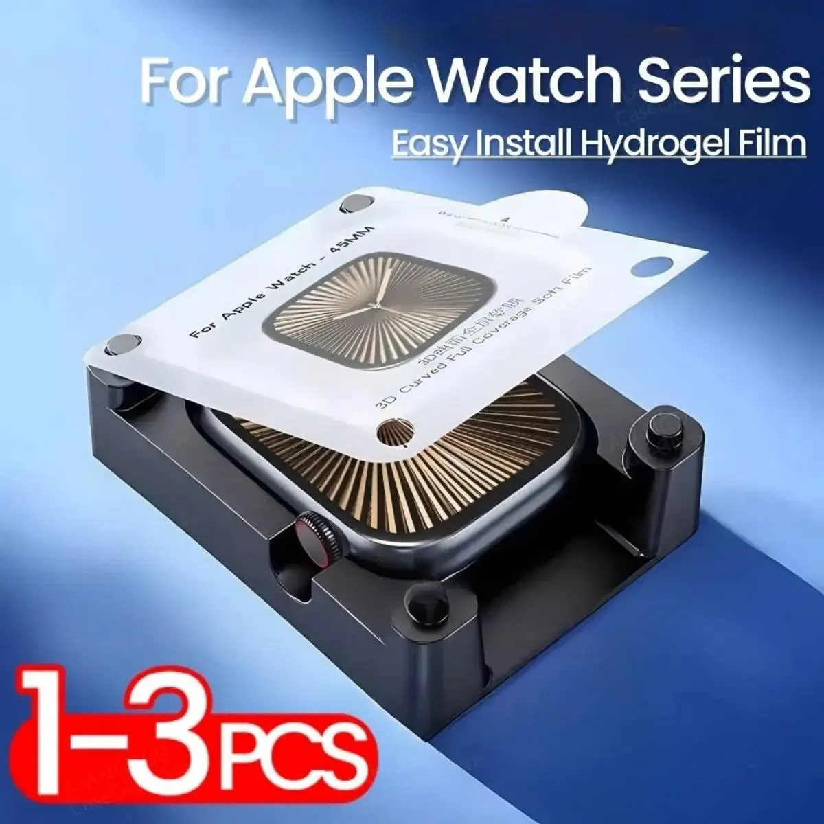 Einfach zu Installierende Hydrogel-Folie für Apple Watch Ultra 3 49mm S11 SE3 46/42mm 40/44mm 45mm 41mm Displayschutz für iWatch Serie 10 – Detail 3