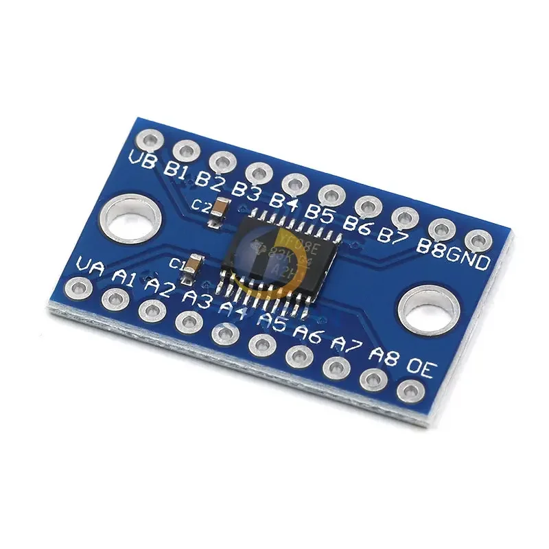 1/5PCS 8 Channel Duel Hole Logic Level Converter TXS0108 TXS0108E Bi-directional Voltage Module forArduino With Pins