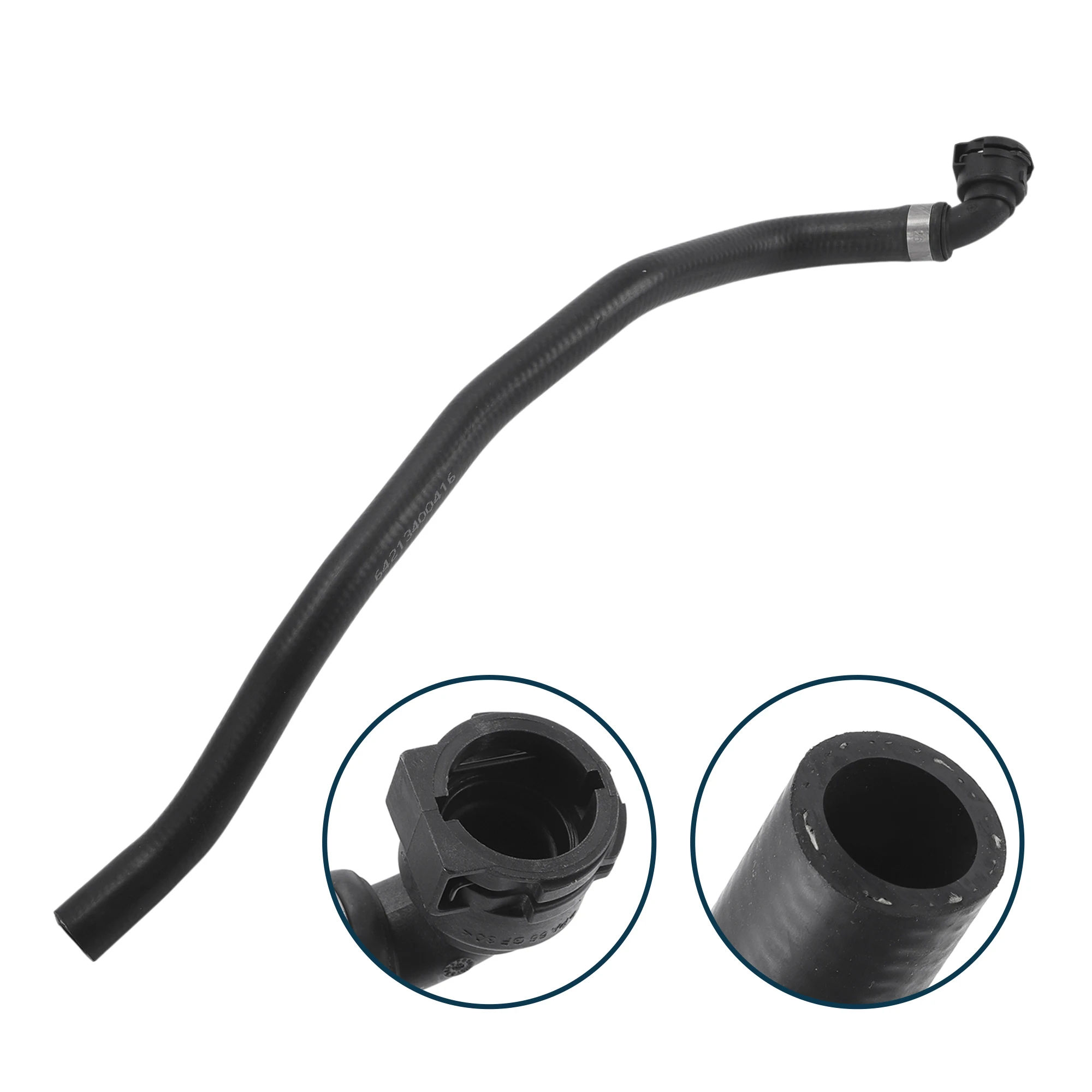 

UXCELL Radiator Hose Heater Hose No.64213400416 for BMW X3 2004-2006 Rubber Coolant Pipe Black 1 Pc