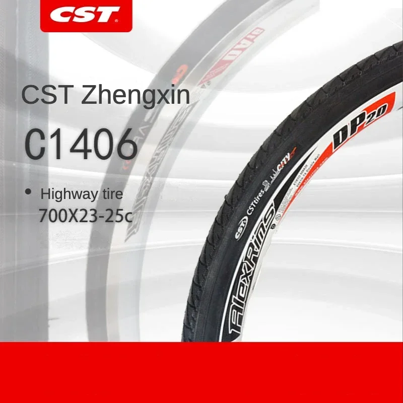 CST Zhengxin Bicycle Tire C1406 Road Bike Outer Tire Bicycle Tire 700*23 25C Riding Supplies