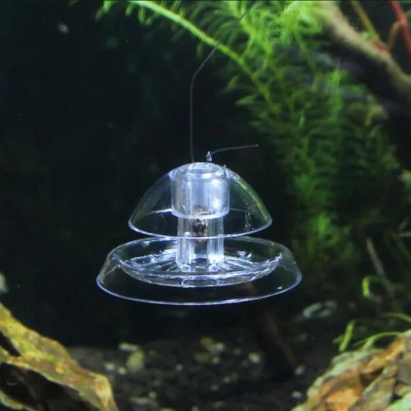 Aquarium Fish Plant Tank Plastic Clear Snail Trap Catcher Plants Pest Catch Box Leech Environment Clean Tool