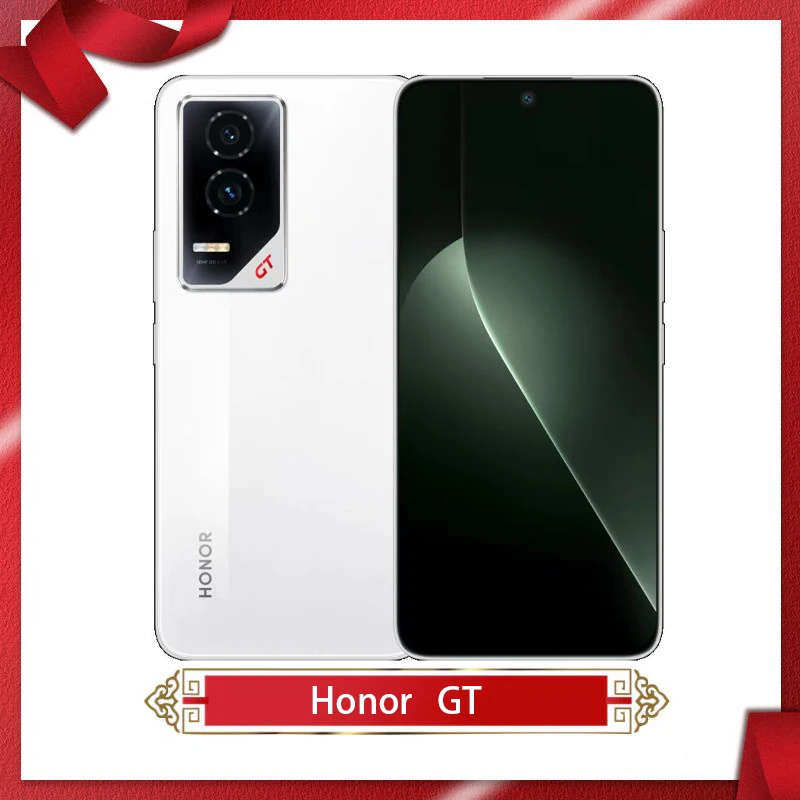 جوجل بلاي الأصلي الشرف GT 5G الهاتف المحمول Snapdragon8 Gen3 6.7 بوصة AMOLED 100 واط شاحن سريع 5300 مللي أمبير 50 ميجابكسل كاميرا NFC OTA #3