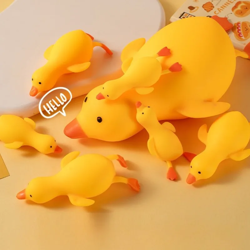 Niedliche Gänse- und Enten-Antistress-Squishy-Fidget-Spielzeuge – Entspannungs-Stretch-Spielzeug für Kinder & Erwachsene, bestes Geschenk für Freunde – Detail 3
