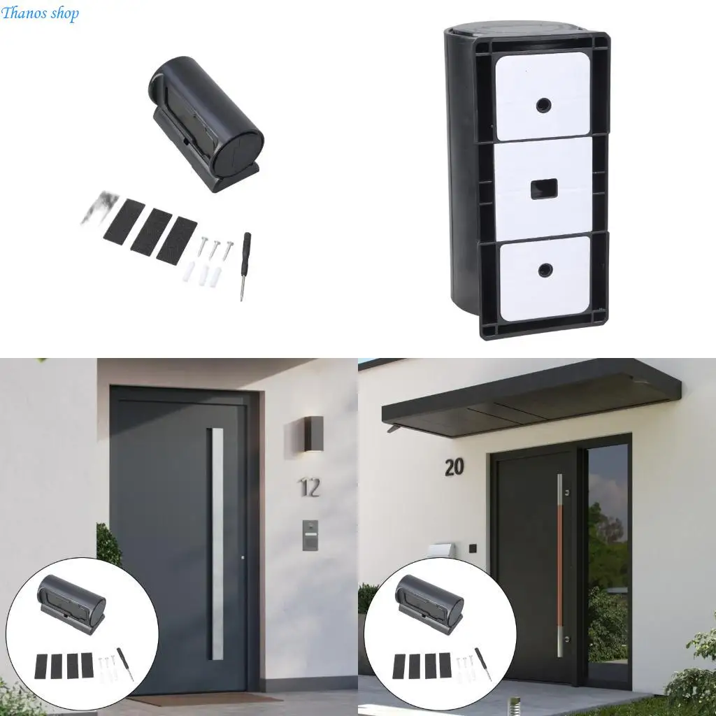 

Двойная установка видео дверной звонок держатель камеры горизонтальный вращение монтаж