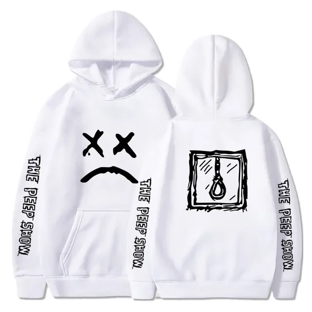 Hip Hop Lil Peep Hoodies Hell Boy Men\'s Hoodie Women\'s Hooded Pullover Men\'s Women\'s Sweatshirt Autumn/Winter Warm Hoodie