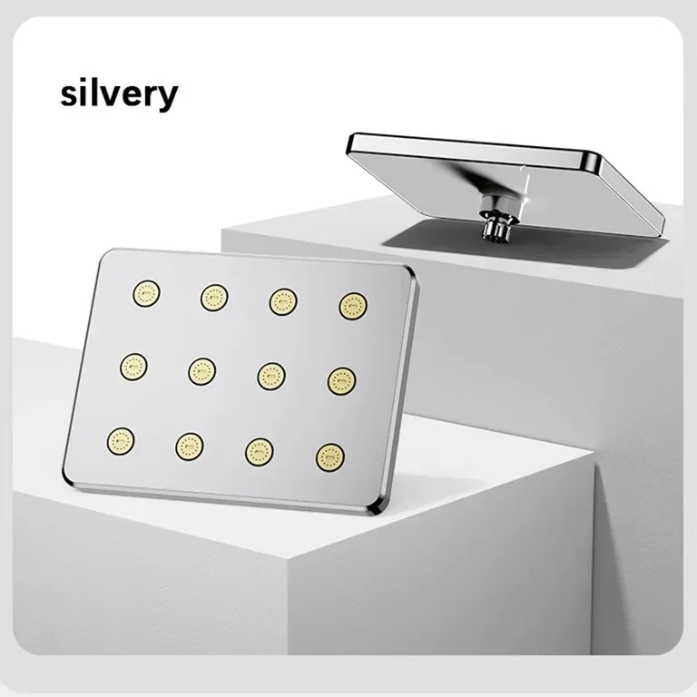 Shower pressurized showerhead, large showerhead, top spray pressurized single head shower, household showerhead, shower and bath